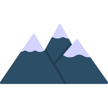 dağ ikonu vektör illüstrasyonu