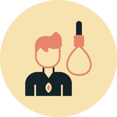 Bir simgenin vektör illüstrasyonu