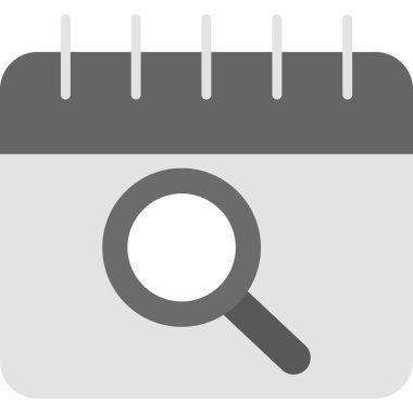 bir büyüteçin düz simgesi