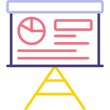 Reklam reklam simgesi - taslak biçimi