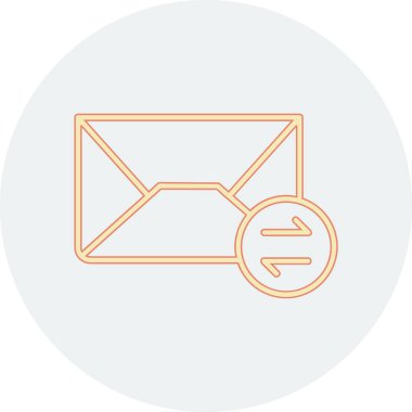 E- posta ileti simgesi vektörü