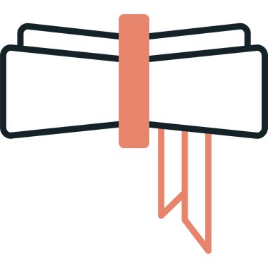 kurdele afiş süsleme simgesi