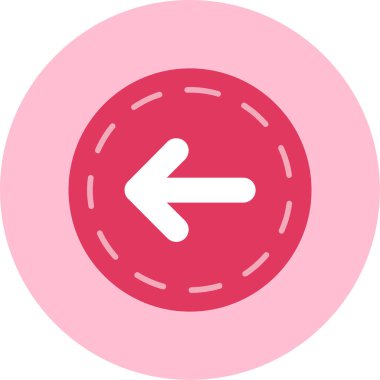 ok simgesi, vektör illüstrasyonu