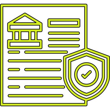 Modern simgenin vektör illüstrasyonu