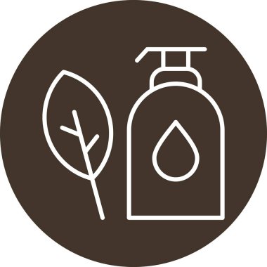 su şişesi simge vektör çizim