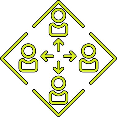 Oklar. Web simgesi basit illüstrasyon