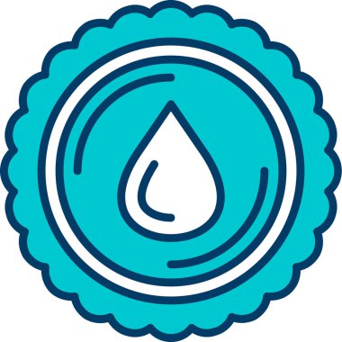 Su damlası. Basit tasarım