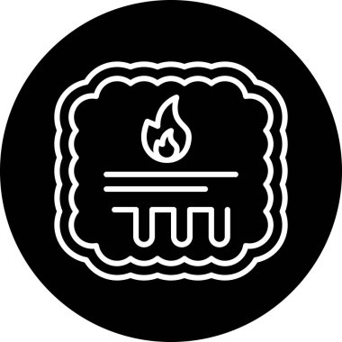 Gıda simgesinin vektör illüstrasyonu