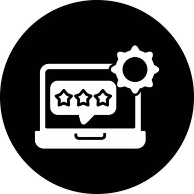 seo modern simgesinin vektör illüstrasyonu