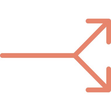 ok simgesi vektör illüstrasyonu