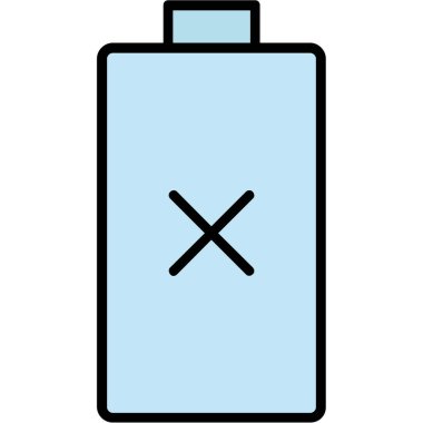 Pil. Web simgesi basit tasarım