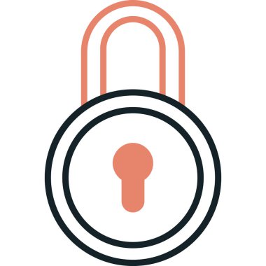 Anahtar. Web simgesi basit illüstrasyon