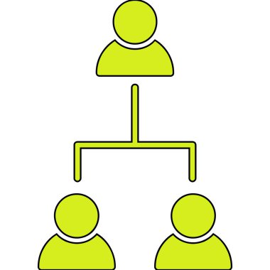insanlar simge vektör illüstrasyonu