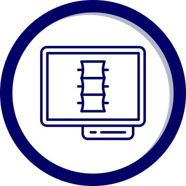 Bilgisayar monitörü. Basit tasarım