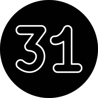 Takvim web simgesi, vektör çizim