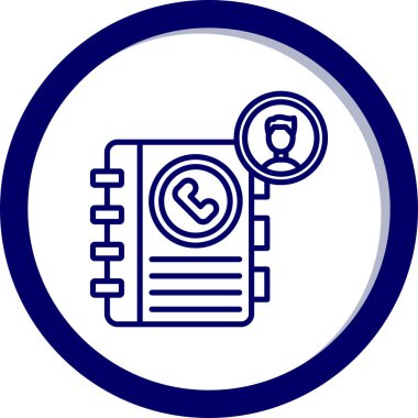 Basit ağ simgesi, ayarların vektör illüstrasyonu