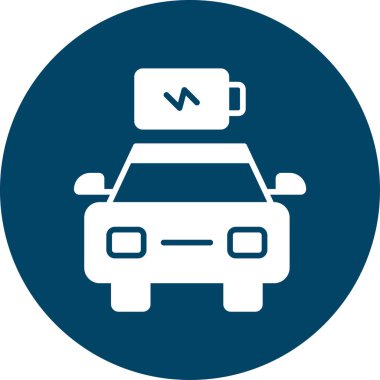 - Araba. Web simgesi basit illüstrasyon