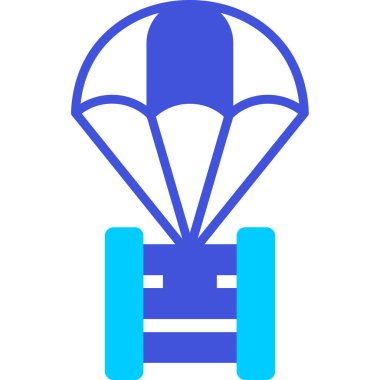 Balon. Web simgesi basit illüstrasyon