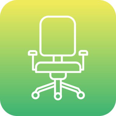 sandalye simgesi çizimi