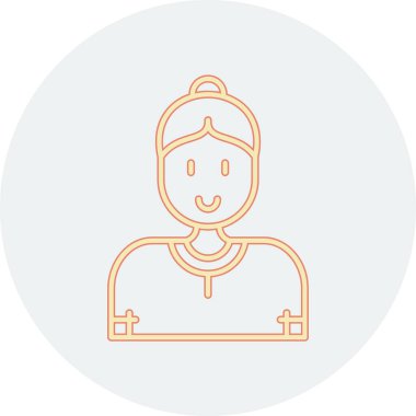 man simgesi vektör illüstrasyonu