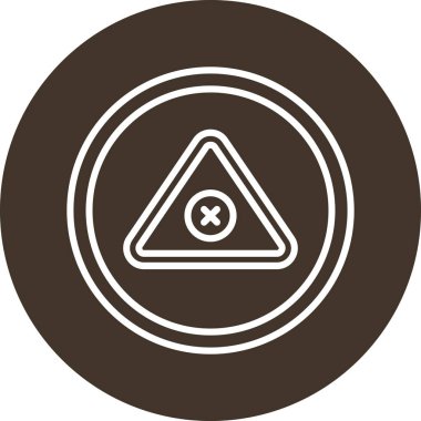 Benzersiz ok vektör simgesi