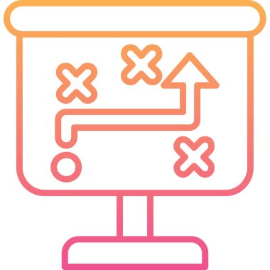 Seo simgesinin vektör illüstrasyonu