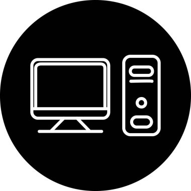 tv simge vektör çizim