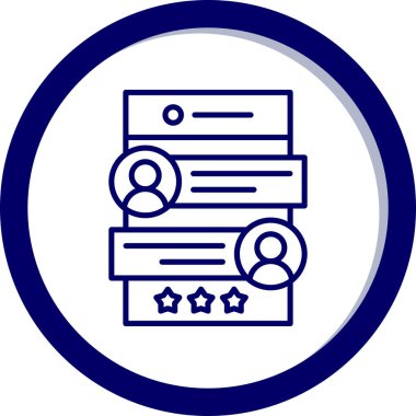 seo modern simgesinin vektör illüstrasyonu