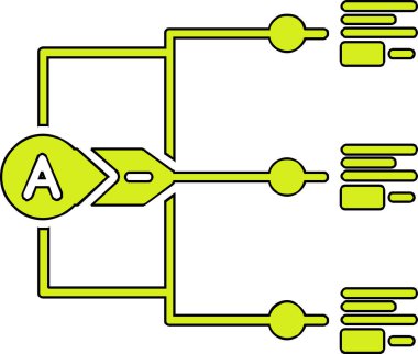 Teknolojinin modern tasarımının vektör çizimi