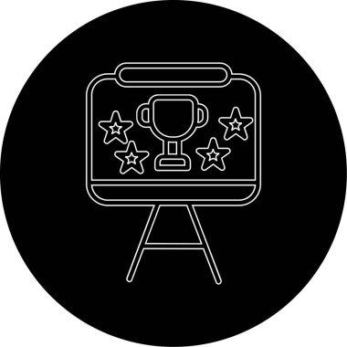 kupa simgesi, vektör illüstrasyonu