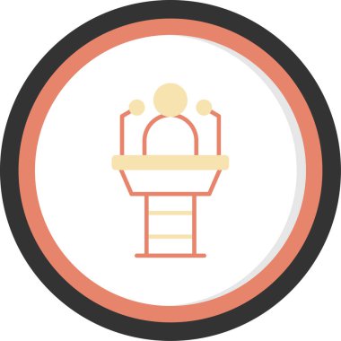 Güzellik simgesi moda simgelerinin vektör çizimi