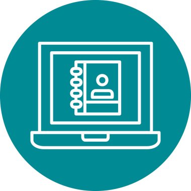 vektör bilgisayar simgesi illüstrasyonu