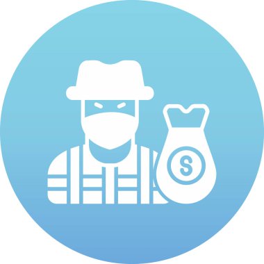 Para çantasını vektör çizim