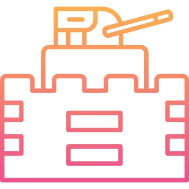 Araba motoru. Basit resimleme