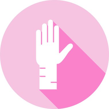 El simgesinin vektör illüstrasyonu