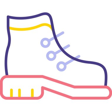 vektör ayakkabıları web simgesi