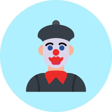 avatar erkek simgesi düz stil