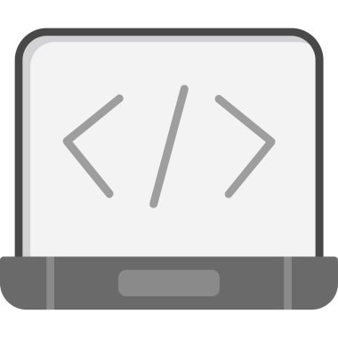 Web tasarımı ve geliştirme ikonu. vektör illüstrasyonu