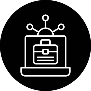 seo modern simgesinin vektör illüstrasyonu