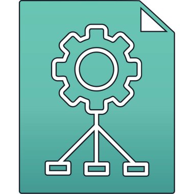 ayar simgesi vektör illüstrasyonu