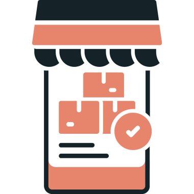 İnternetten alışveriş. Basit tasarım