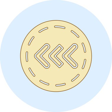 ekmek ikonu vektör illüstrasyonu