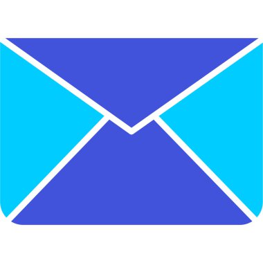 zarf simgesi vektör illüstrasyonu