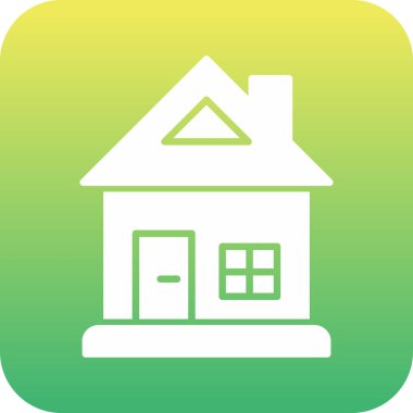 vektör ev simgesi, vektör çizimi