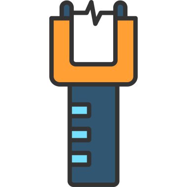 Çekiç ikonu vektör illüstrasyonu