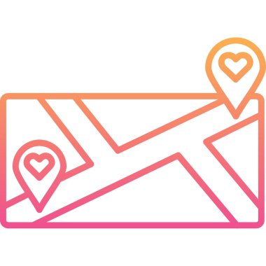 harf vektör simgesi, zarf