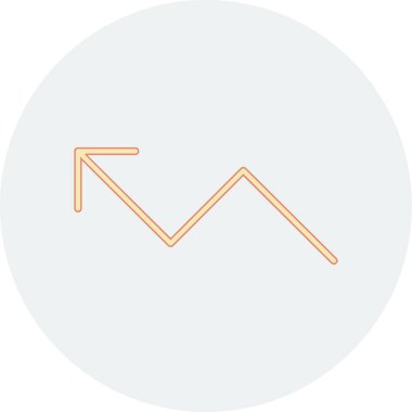 ok simgesi vektör illüstrasyonu