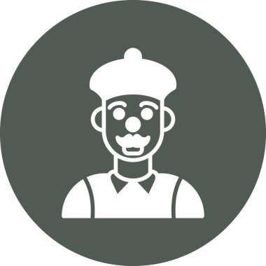 avatar şefi ana hatlarıyla aşçı simgesi