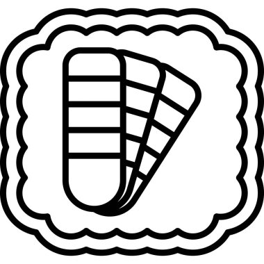 Dondurma. Web simgesi basit tasarım