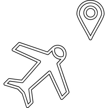 harita pin simgesi, özet biçimi